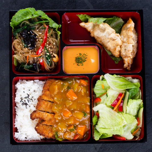 BE3 Donkatsu With Curry Bento - BentoMe