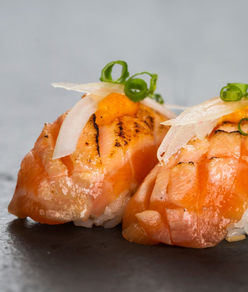 A9 Torch Salmon Nigiri - BentoMe