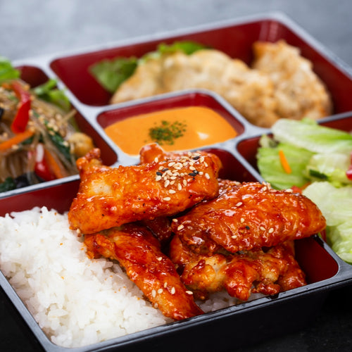 BE1 Korean Spicy Chicken Bento