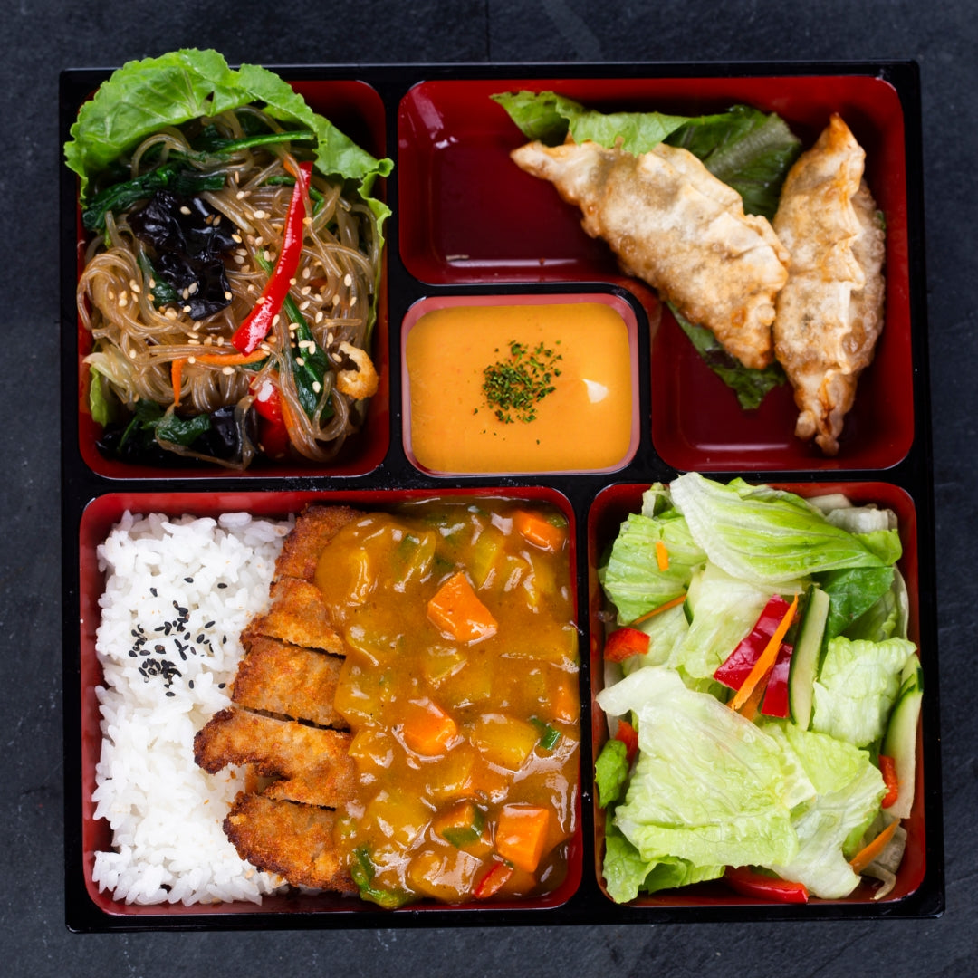BE3 Donkatsu With Curry Bento - BentoMe