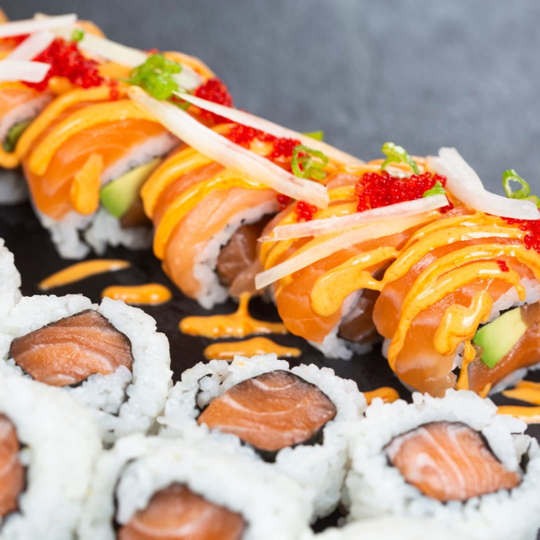 C4 Salmon Roll Combo - BentoMe