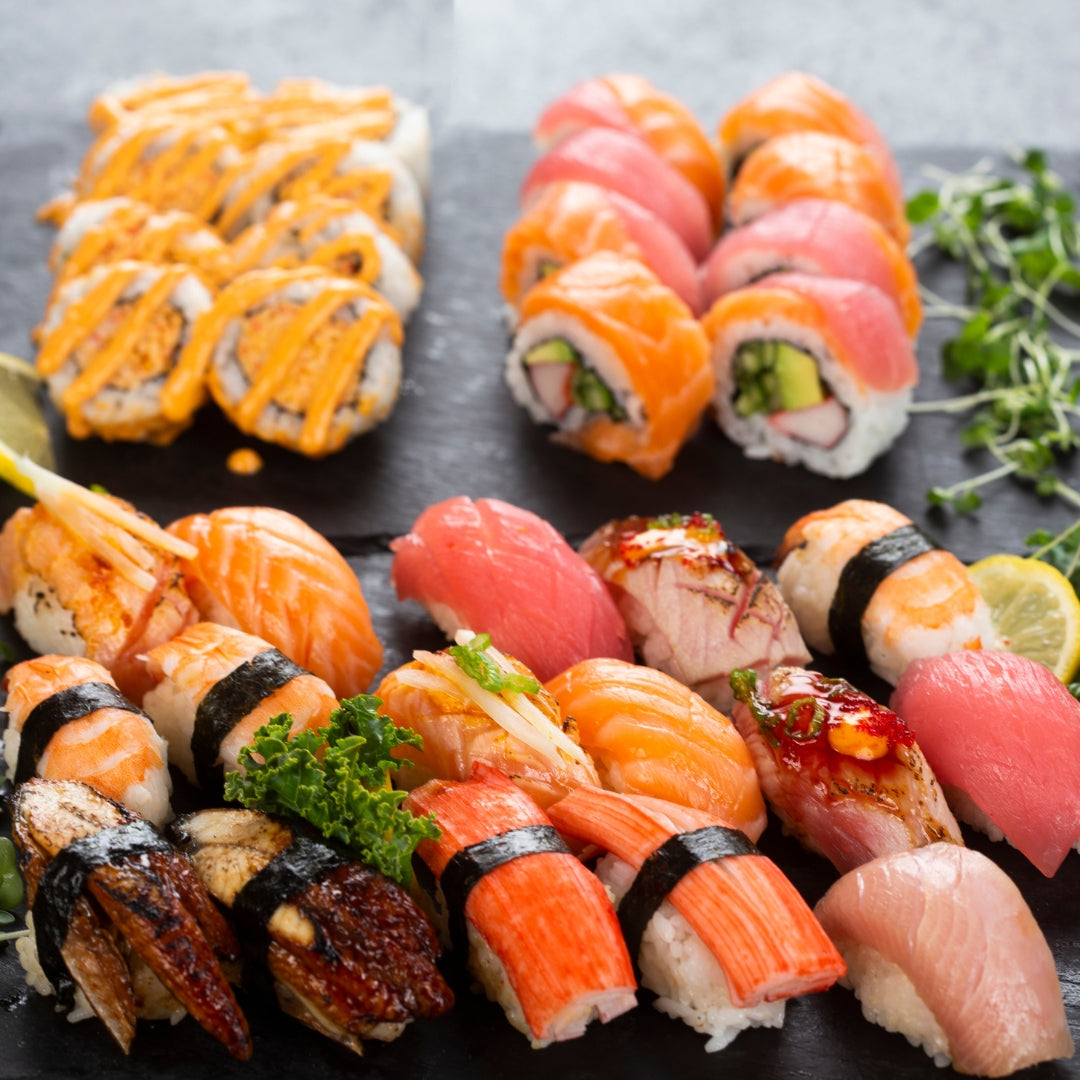 C7 BentoMe  Sushi & Roll Combo - BentoMe