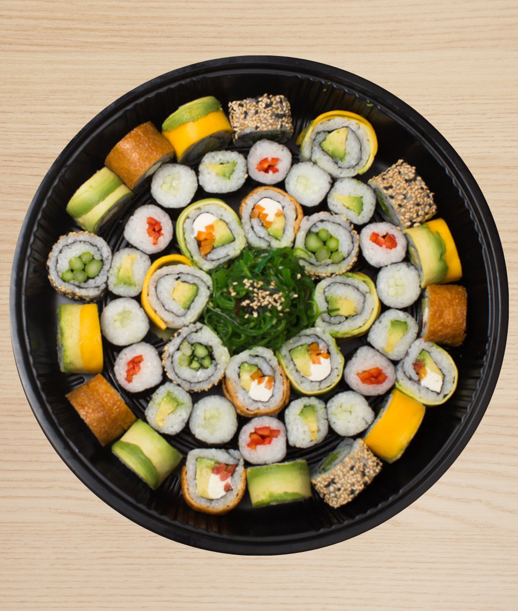 Roll Platter E (Veggie)