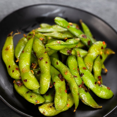 E2 Garlic Edamame