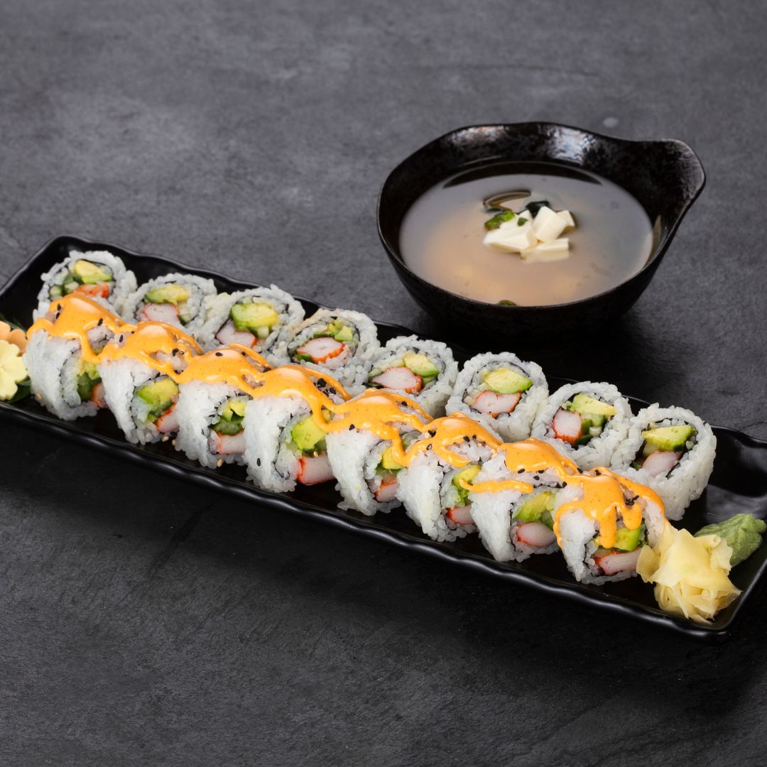 L3 Double Spicy California Roll - BentoMe