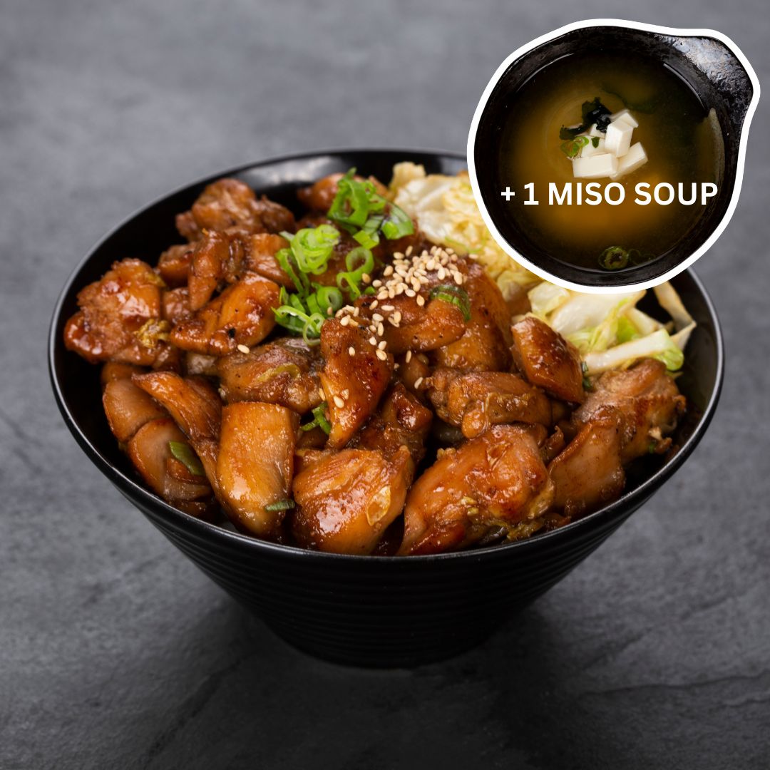 L4 Teriyaki Chicken Rice Bowl - BentoMe