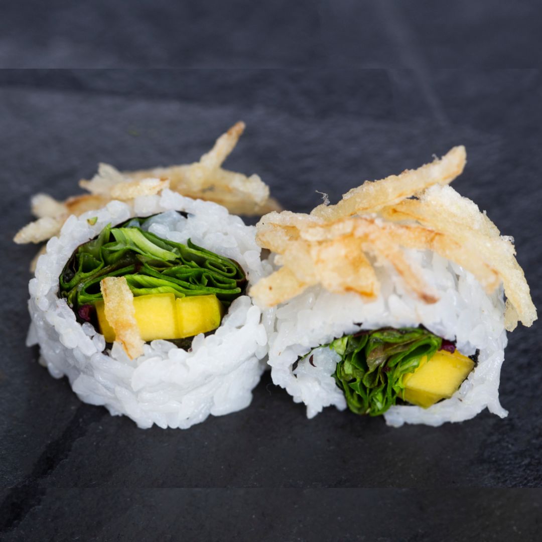 S10 Veggie Mango Roll - BentoMe